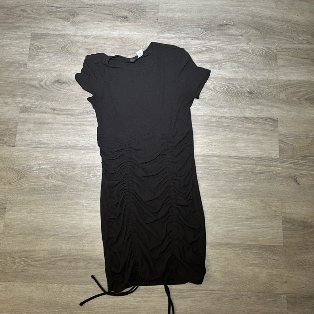 Black t-shirt dress